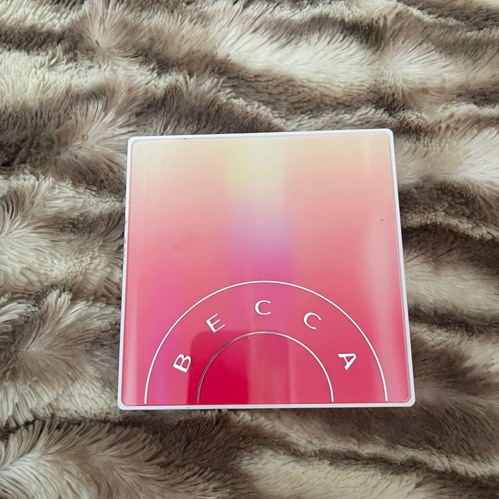Becca Sunsetter Face Palette Bronze Highlight Blush